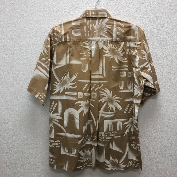 Izod Mens Large Cotton Hawiian Aloha Shirt - Picture 2 of 6